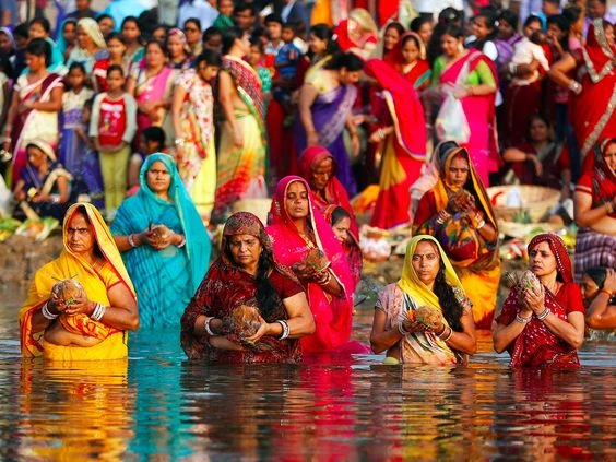 Celebrating Chhath Puja with Traditional Designs