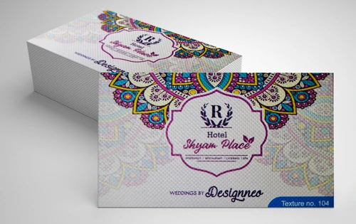 Texture Matt Lamination Card